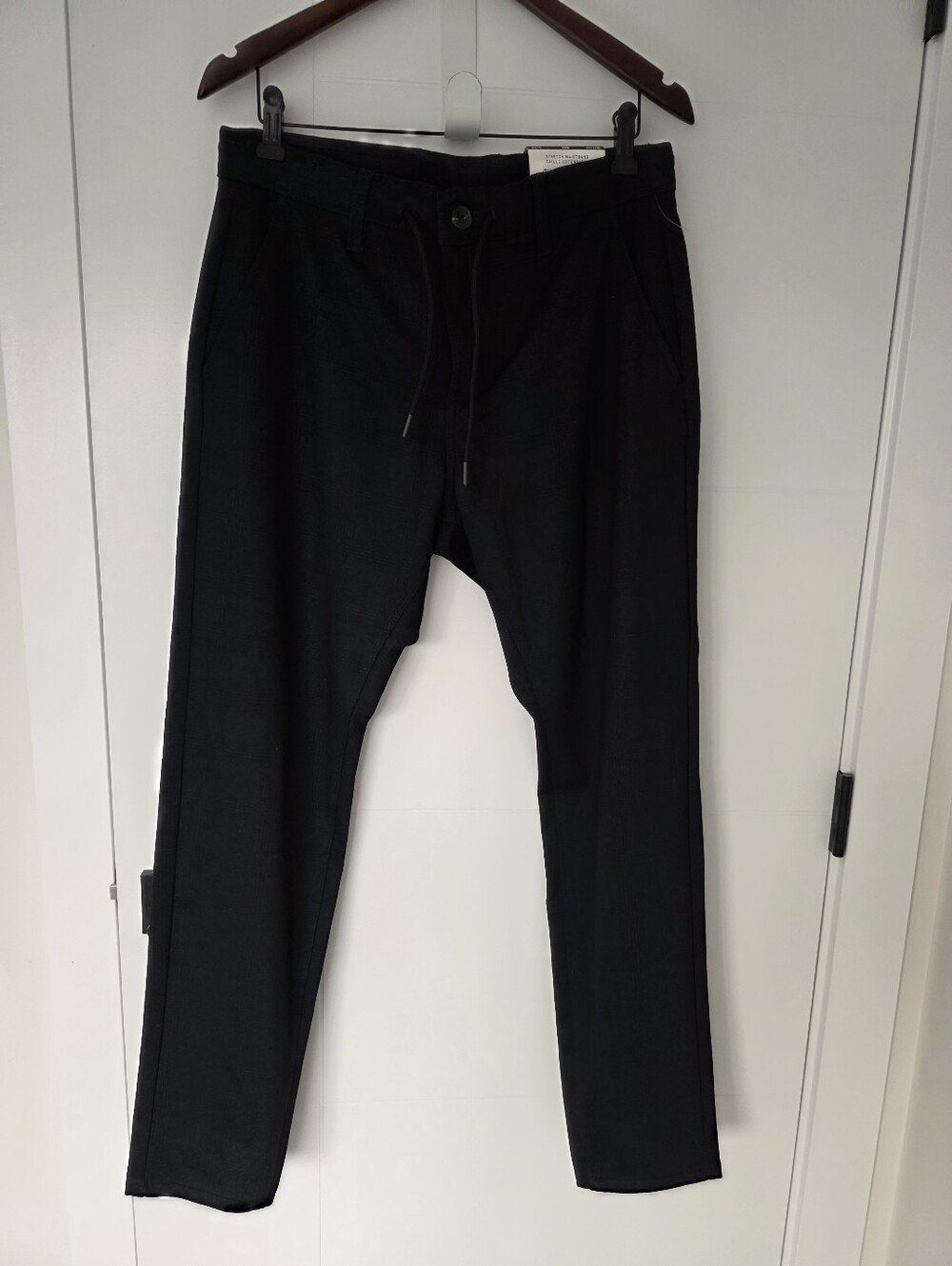 Projek Raw Actiflex Men's Pants - Size 32 - Navy Plaid - Stretch Comfort - NWT